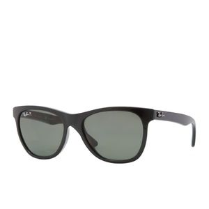 NIB Ray-Ban Rb4184 Square Sunglasses Black